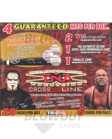 2008 Tristar TNA Cross The Line Wrestling Hobby Box