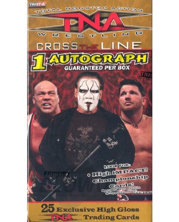 2008 Tristar TNA Cross The Line Wrestling Blaster 30 Box Lot