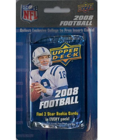 2008 Upper Deck Football 20ct Blister Box