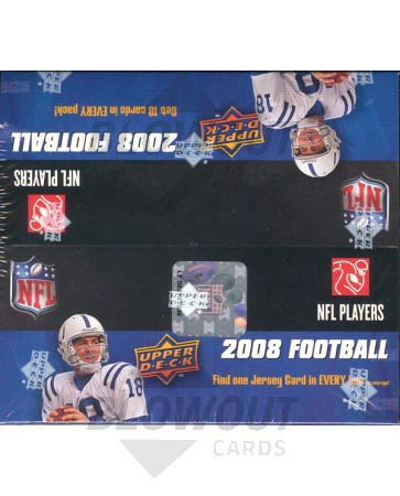 2008 Upper Deck Football Retail Box