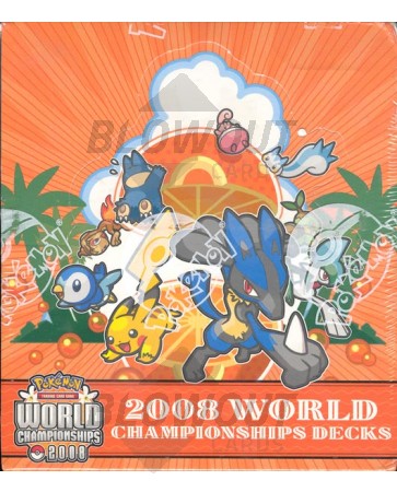 Pokemon 2008 World Championship Deck Box