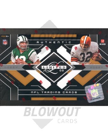 2009 Donruss Limited Football Hobby Box