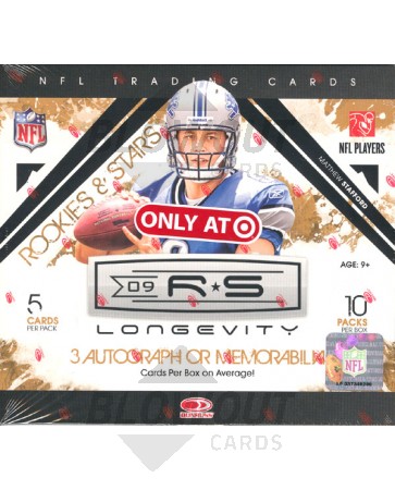 2009 Donruss Rookies & Stars Longevity Football Box