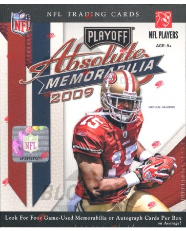2009 Playoff Absolute Memorabilia Football Hobby 18 Box Case
