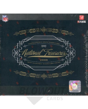2009 Playoff National Treasures Football Hobby Box