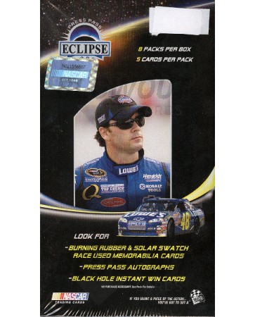 2009 Press Pass Eclipse Racing Blaster 12 Box Lot