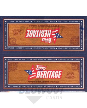 Topps American Heritage Retail Box