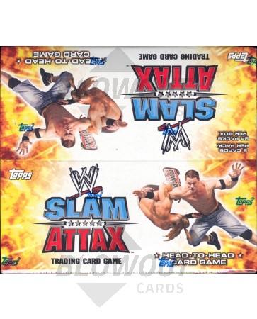 2009 Topps WWE Slam Attax Evolution Wrestling Booster 8 Box Case