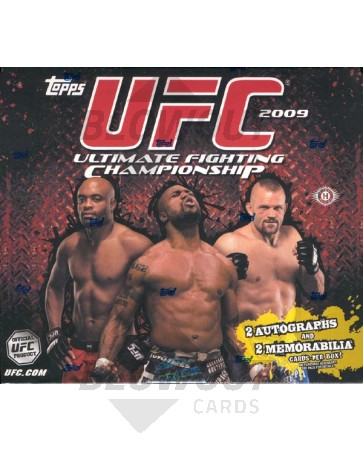 2009 Topps UFC Series 2 Hobby 12 Box Case