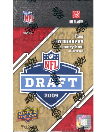 2009 Upper Deck Draft Edition Football Hobby 12 Box Case