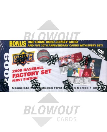2009 Upper Deck First Edition Baseball Factory Set