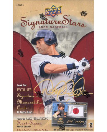2009 Upper Deck Signature Stars Baseball Hobby Box