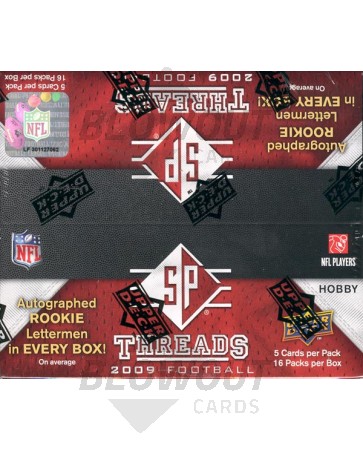 2009 Upper Deck SP Threads Football Hobby Box