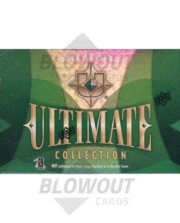 2009 Upper Deck Ultimate Collection Baseball Hobby 15 Box Case
