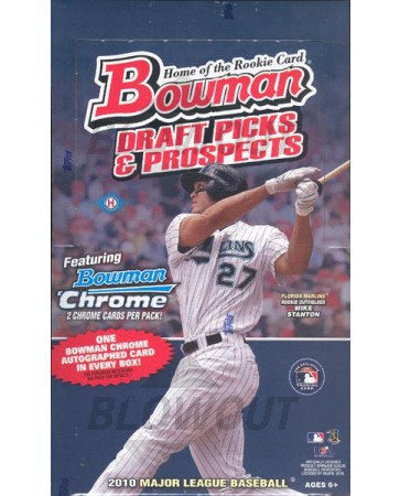 2010 Bowman Draft Picks & Prospects Baseball Hobby 12 Box Case