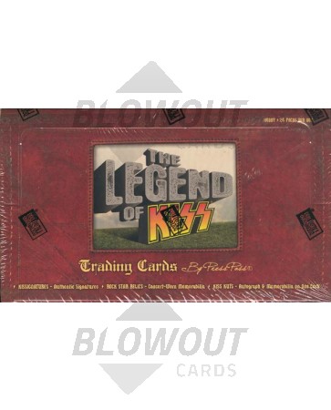 Press Pass The Legend of KISS Trading Cards - 20 Box Case