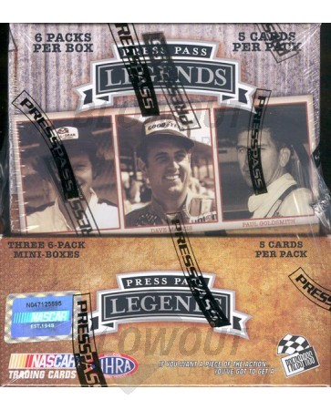 2010 Press Pass Legends Racing Hobby 12 Box Case