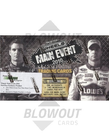 2010 Wheels Main Event Fast Pass Racing Hobby Box