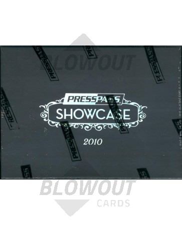 2010 Press Pass Showcase Racing Hobby 6 Box Case