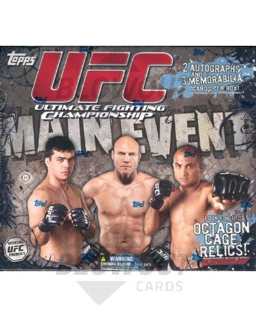2010 Topps UFC Main Event Hobby Box