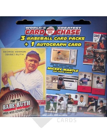 2010 Tristar World's Greatest Card Chase Baseball 72 Box Case