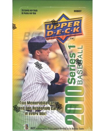 2010 Upper Deck Series 1 Baseball Hobby Box