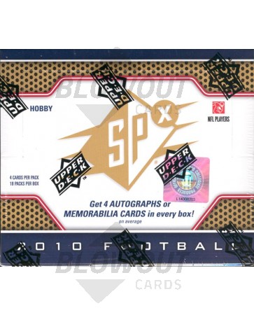 2010 Upper Deck SPx Football Hobby Box