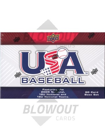 2010 USA National Teams (2009 Team) Baseball Set 10 Box Case
