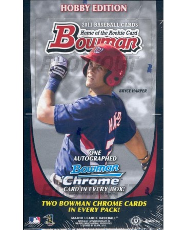 2011 Bowman Baseball Hobby Box