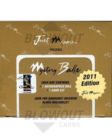 2011 Just Minors Mystery Balls Baseball Hobby 10 Box Case