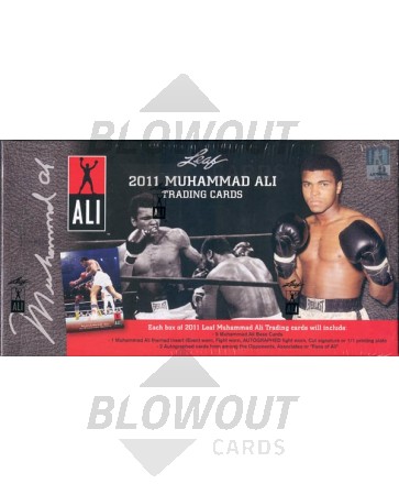 2011 Leaf Muhammad Ali Trading Cards 12 Box Case