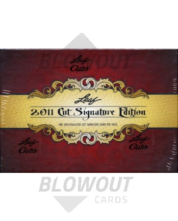 2011 Leaf Cut Signature Edition Box