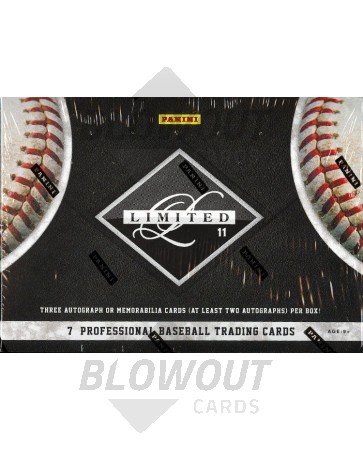 2011 Panini Limited Baseball Hobby 15 Box Case