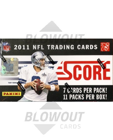 2011 Score Football Blaster Box