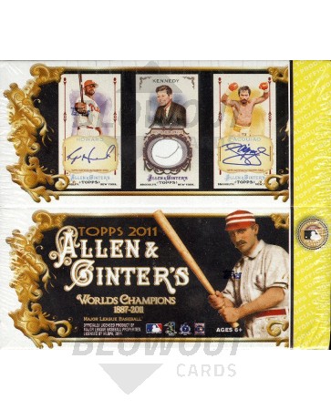 2011 Topps Allen & Ginter Baseball Retail Box