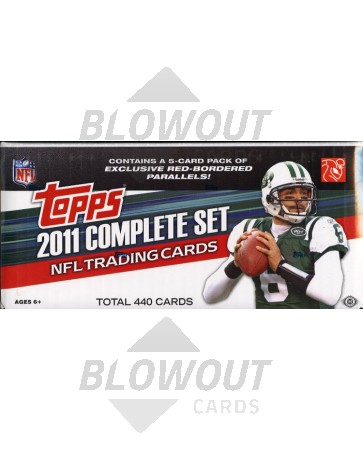 2011 Topps Football Factory Set - 12 Set Case