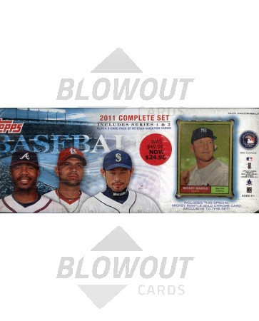 2011 Topps Baseball Factory Set - Mickey Mantle