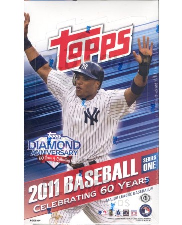 2011 Topps Series 1 Baseball Hobby 12 Box Case