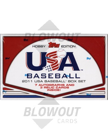 2011 Topps USA Baseball Team Set 8 Box Case