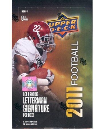 2011 Upper Deck Football Hobby 12 Box Case