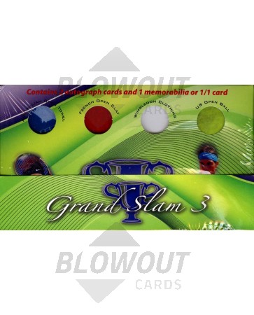 2012 Ace Authentic Grand Slam 3 Tennis 10 Box Case