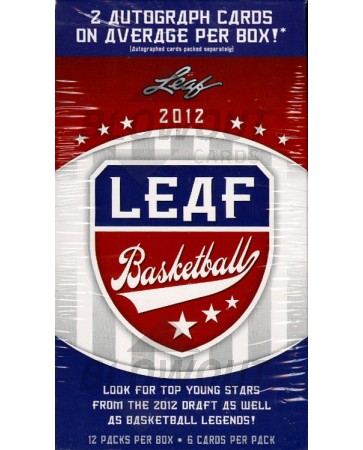 2012 Leaf Basketball Blaster Box