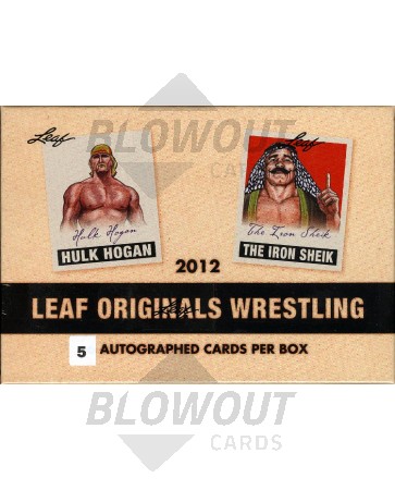 2012 Leaf Originals Wrestling Hobby Box