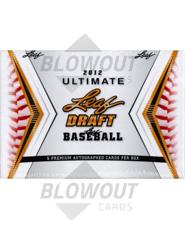 2012 Leaf Ultimate Draft Baseball Hobby Box