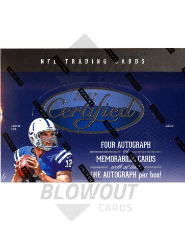 2012 Panini Certified Football Hobby Box