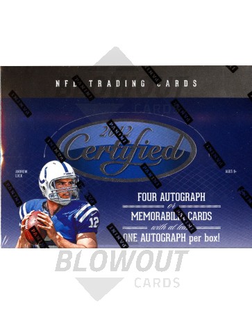 2012 Panini Certified Football Hobby 8 Box Case