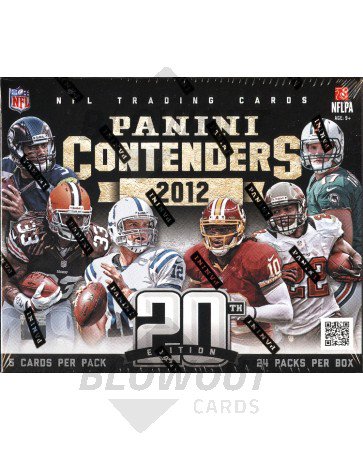 2012 Panini Contenders Football Hobby Box