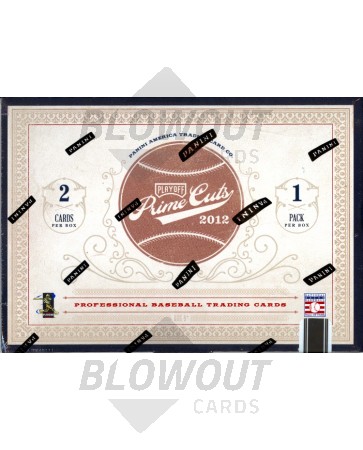 2012 Playoff Prime Cuts Baseball Hobby 15 Box Case