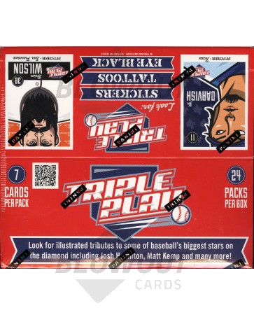 2012 Panini Triple Play Baseball Retail Box