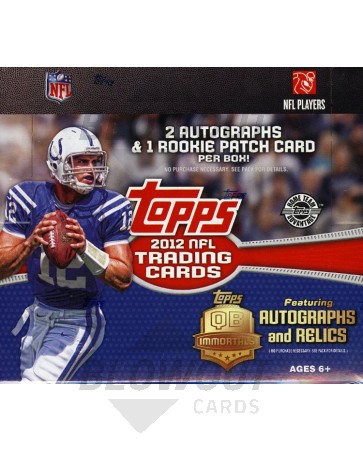 2012 Topps Football Jumbo HTA Box